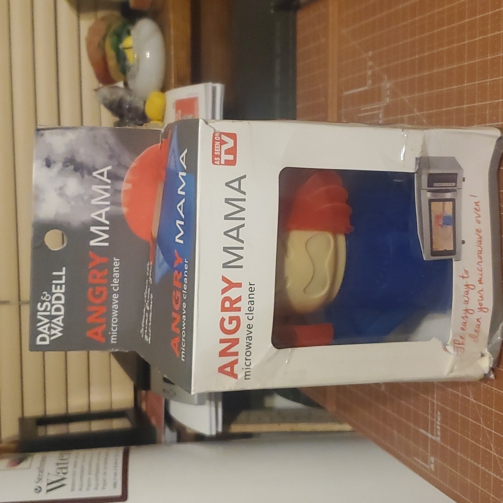 Angry Mama Microwave Steam Cleaner